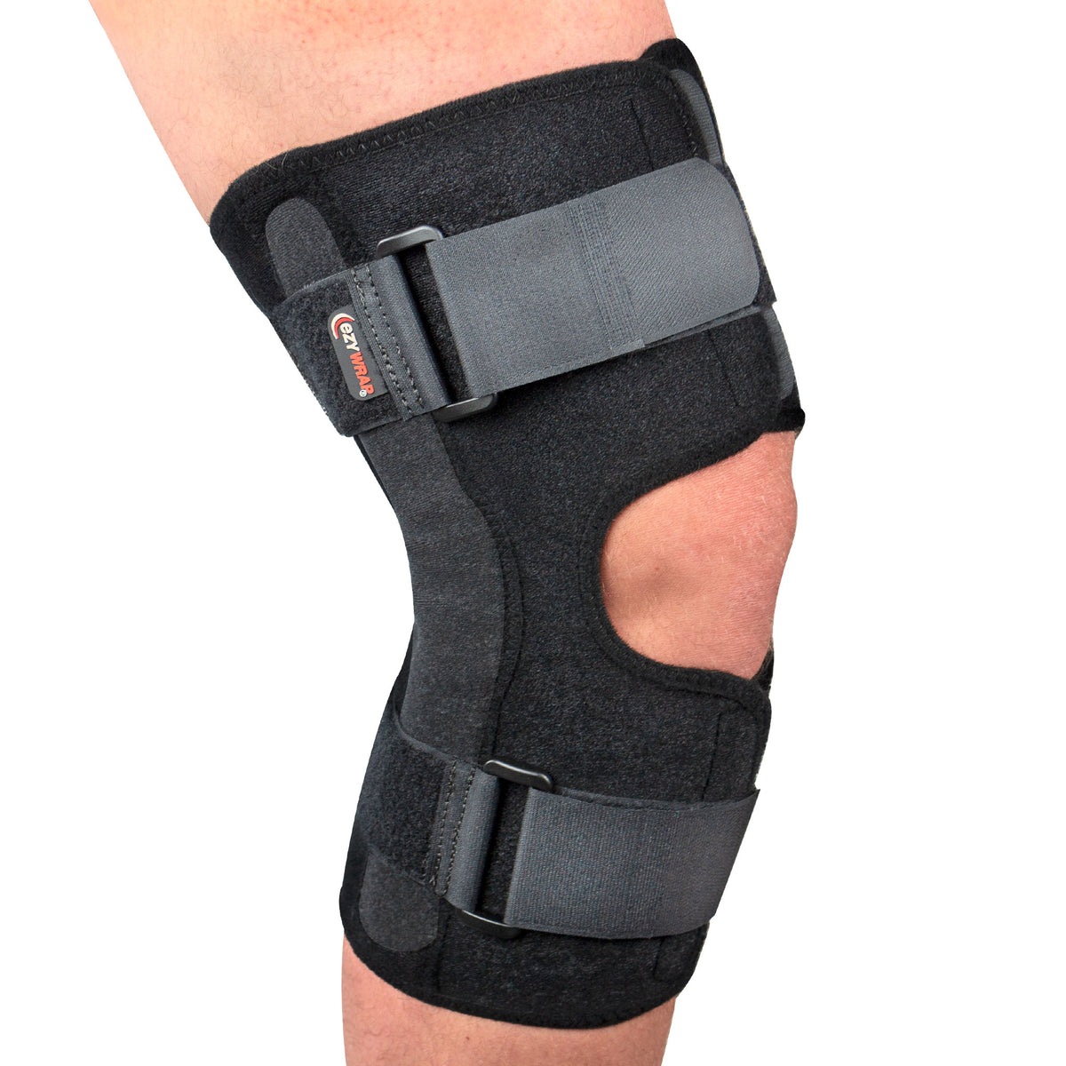 Hinged Knee Wrap Dual Pivot Beige Extra Small